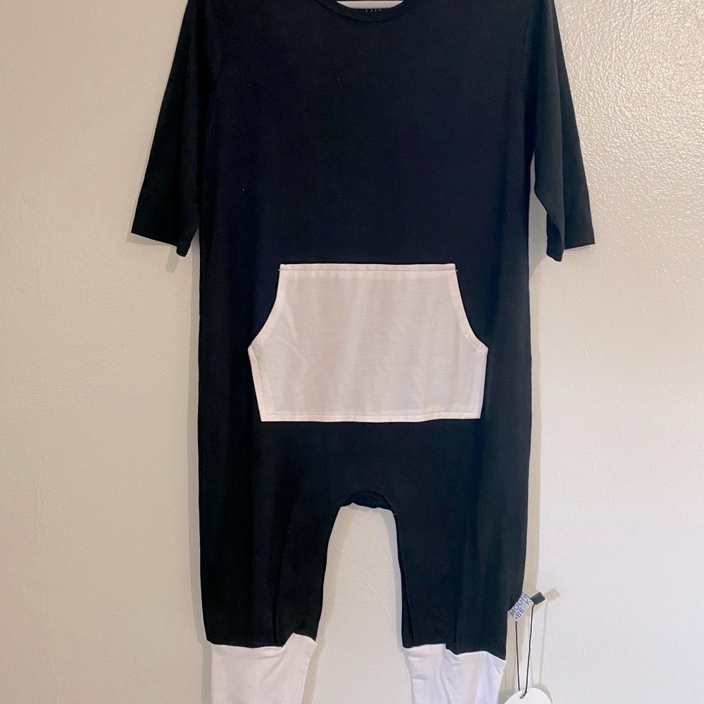 Buttery Soft Moon + Beck Toddler Romper One Piece, 3T